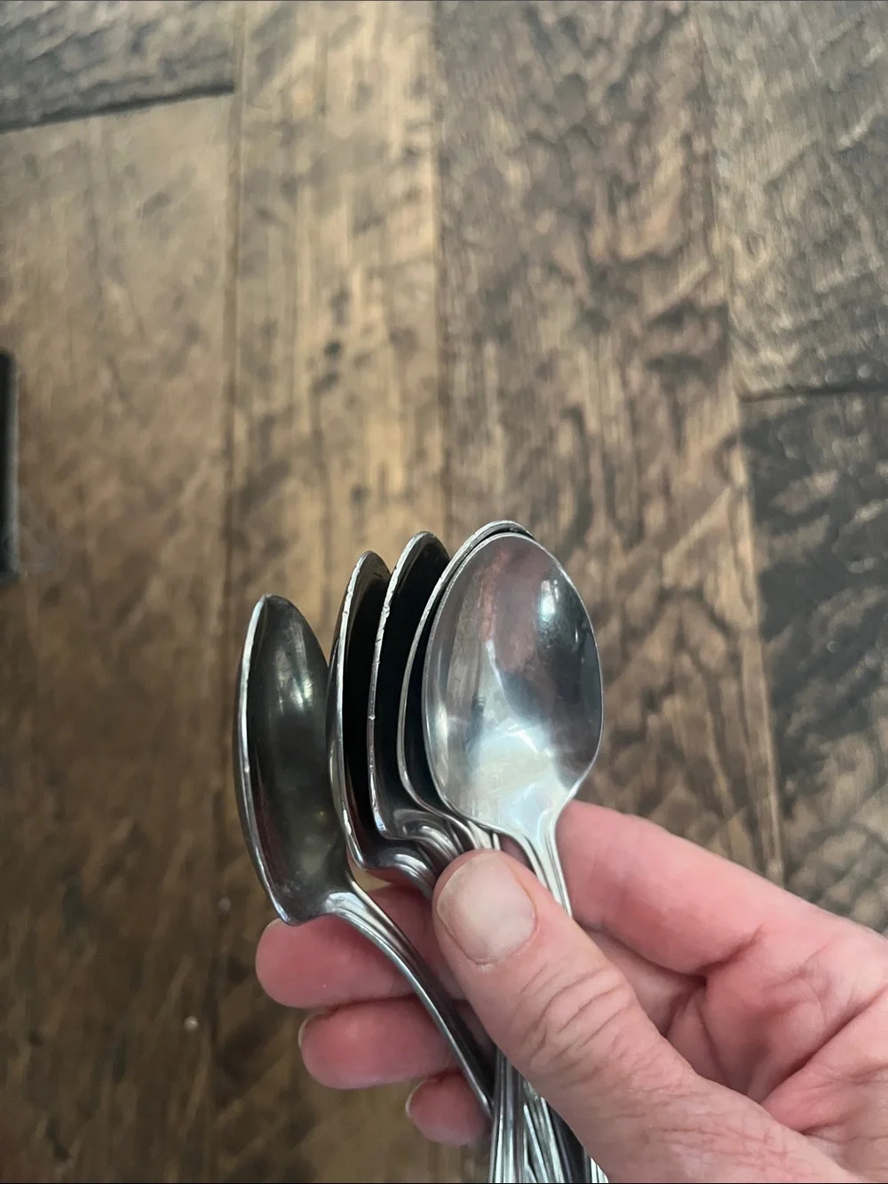 Oneida Bancroft Teaspoons (5) Flatwear*